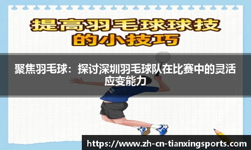 聚焦羽毛球:探讨深圳羽毛球队在比赛中的灵活应变能力